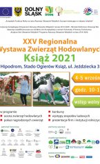 XXV Regionalna Wystawa Zwierząt Hodowlanych -SO Książ 4-5.09.2021