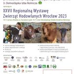 Regionalna Wystawa Zwierząt Hodowlanych Wrocław 2023